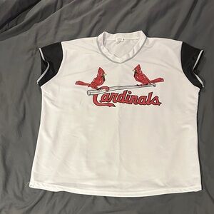 Cardinals Jersey Shirt - White and Black
